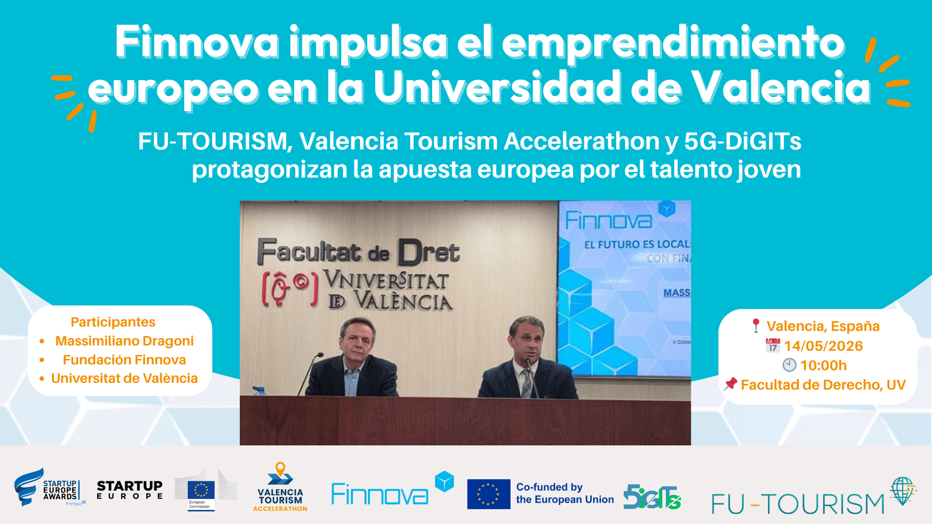 Finnova impulsa el emprendimiento europeo en la Universidad de Valencia