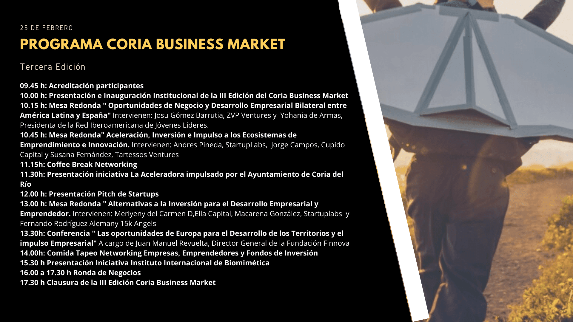 Finnova estará presente en el III Coria Business Market