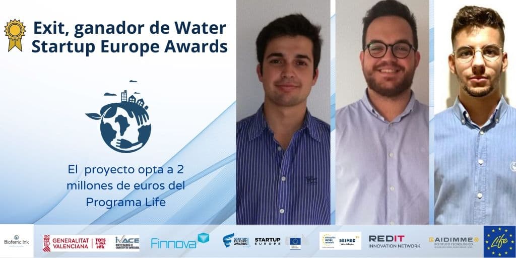 Accelerathon WATER concludes with the presentation of the EXIT - Microplastic Extraction project to the LIFE programme on Environment of the European Commission