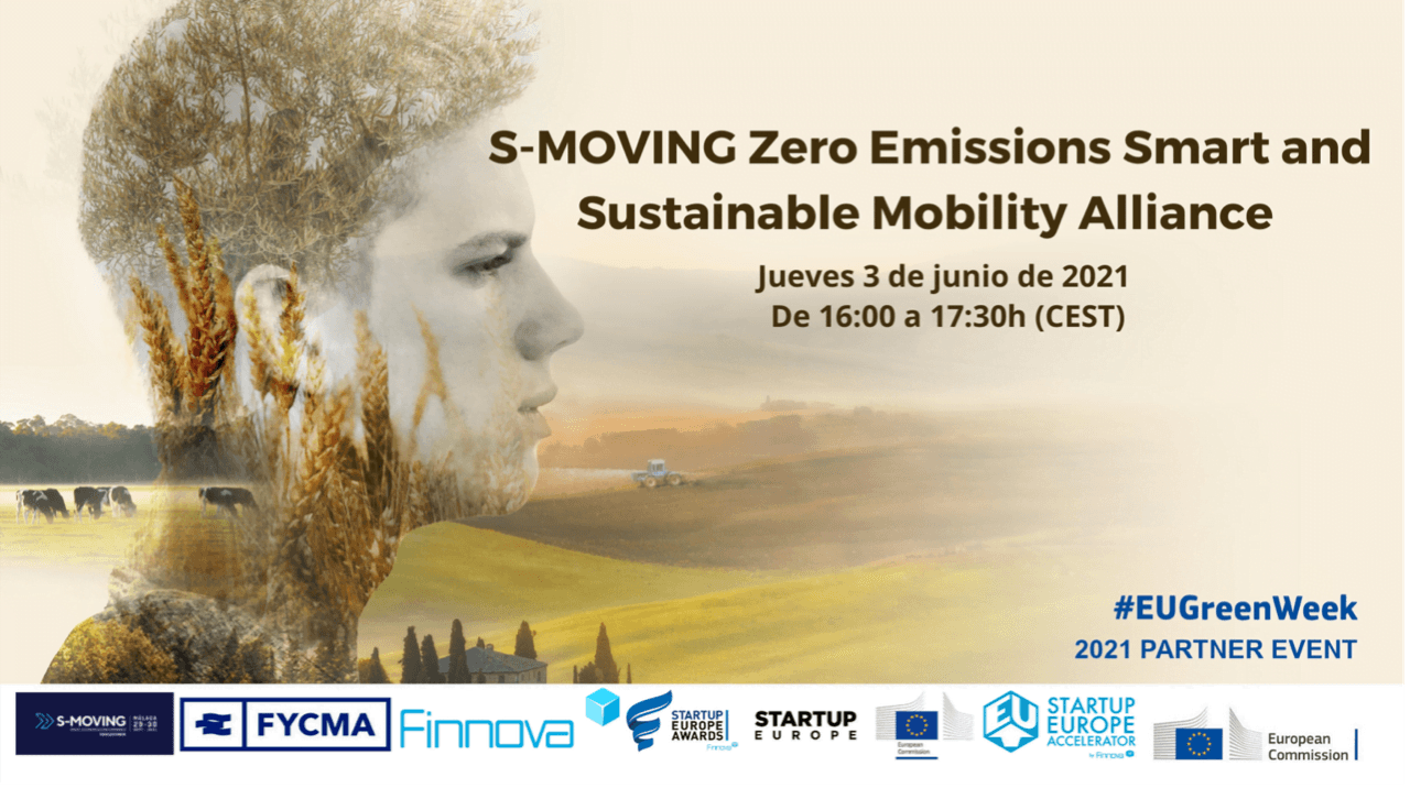 La movilidad y el transporte sostenible en las ciudades, los temas centrales del webinar “S-MOVING Zero Emissions Smart and Sustainable Mobility Alliance” para la #EUGreenWeek