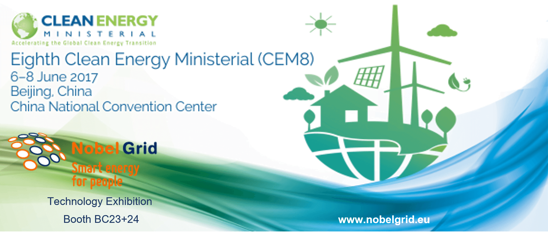 NOBEL GRID selected to participate in the 8th Clean Energy Ministerial in China / NOBEL GRID seleccionado para participar en la 8ª Conferencia Ministerial de Energía Limpia en China