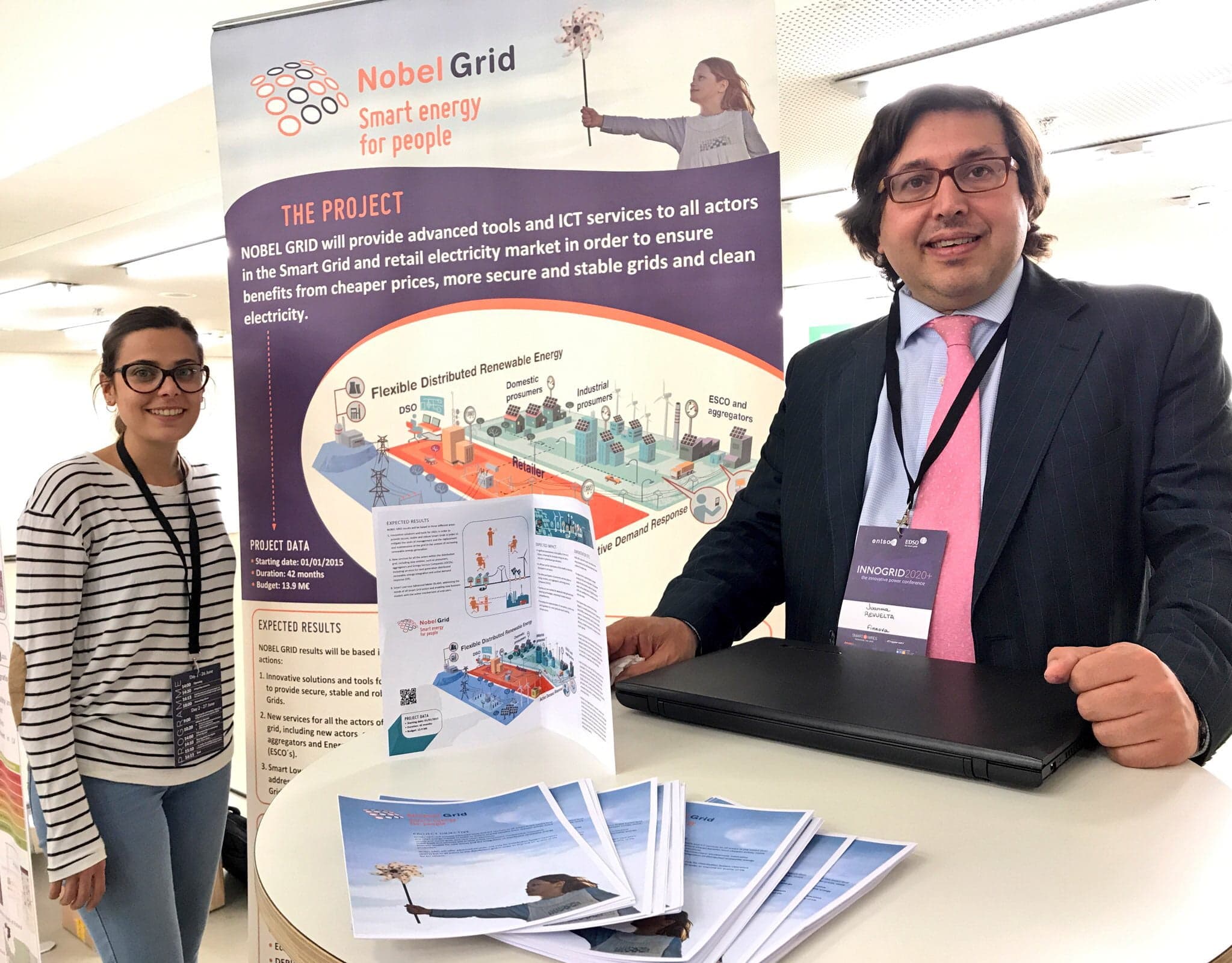 NOBEL GRID smart energy solutions in the 6th InnoGrid2020+ / Las soluciones energéticas inteligentes de NOBEL GRID llegan a la 6º edición de InnoGrid2020+