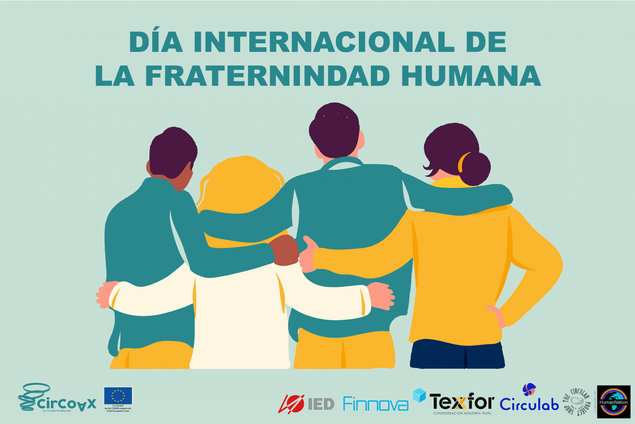 El proyecto CircularInnoBooster conmemora el Día Internacional de la Fraternidad Humana para la Paz y la Cooperación