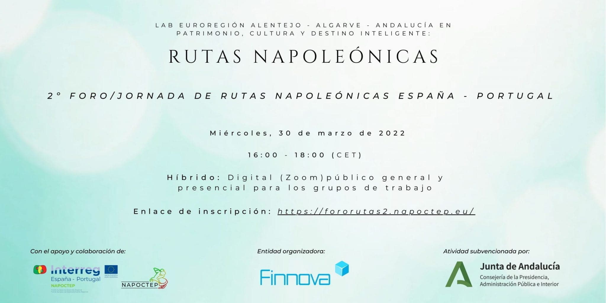 Segundo foro para sentar las bases de la ruta patrimonial napoleónica en la Eurorregión Alentejo-Algarve-Andalucía