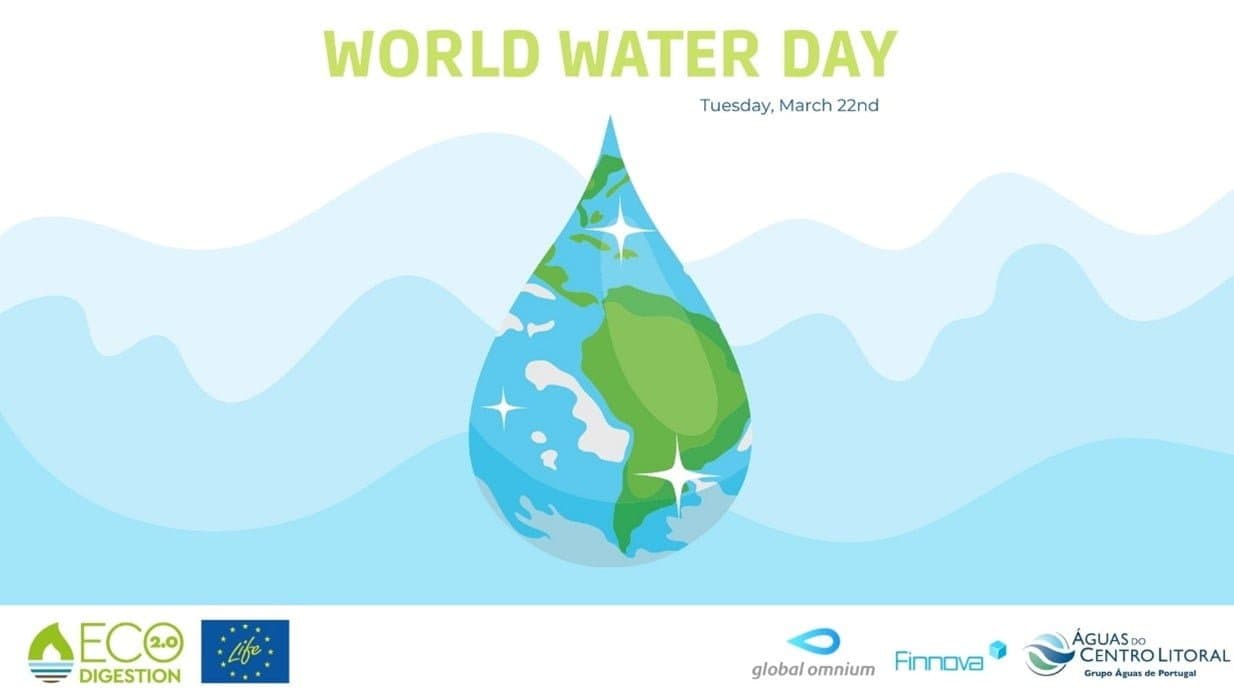 LIFE Ecodigestion 2.0 claims its commitment to water purification and sanitation on World Water Day