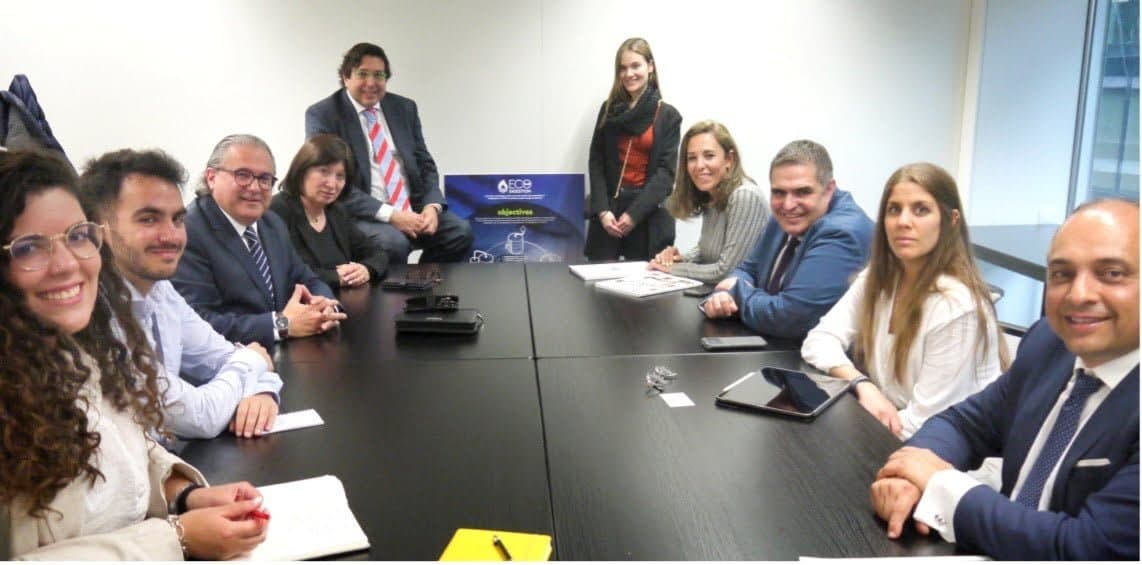 La consejería de Turismo de Fuerteventura, Diplomatic World, Proptech y Finnova se reúnen en Bruselas para establecer alianzas de cooperación en materia de turismo sostenible e inteligente