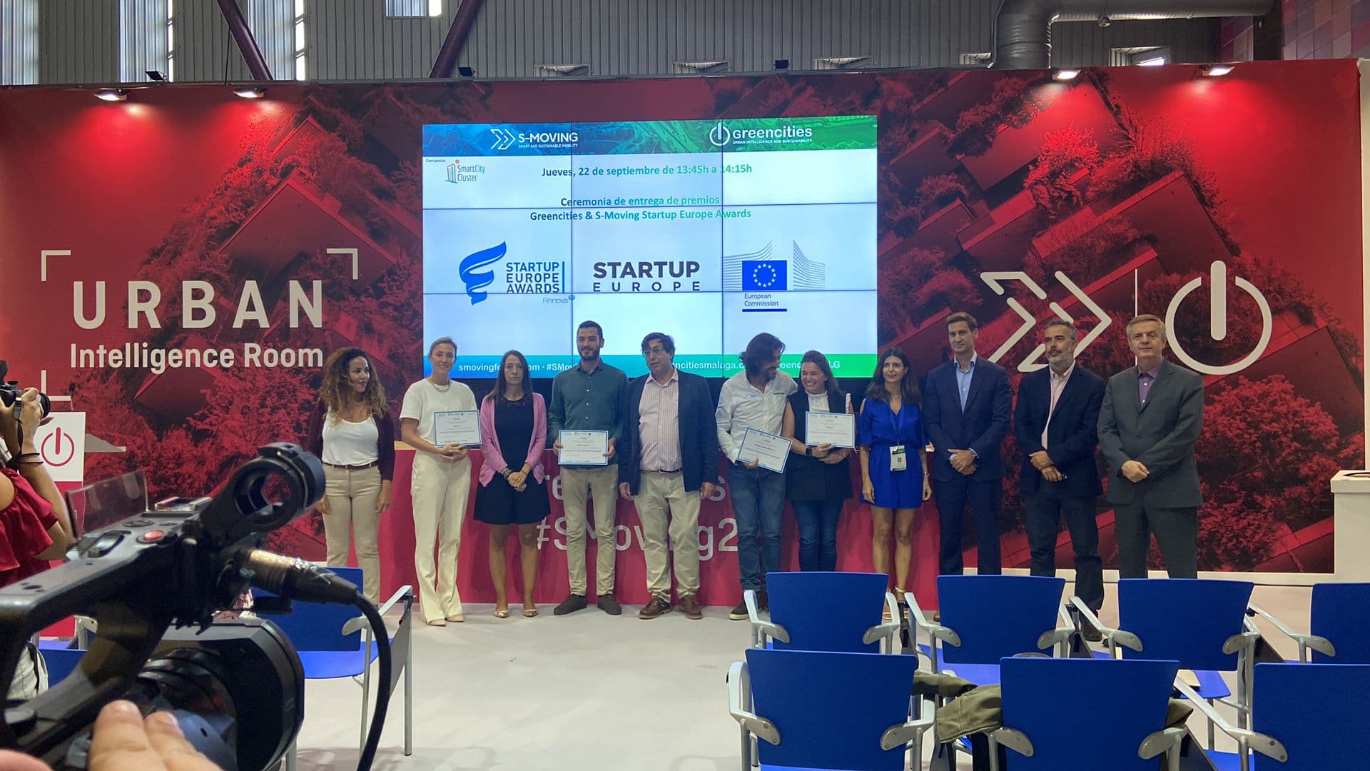 Cimico, URBIM DT, Scoobic Urban Mobility y Washa Logistics SL, ganadores de los Greencities & S-Moving StartUp Europe Awards