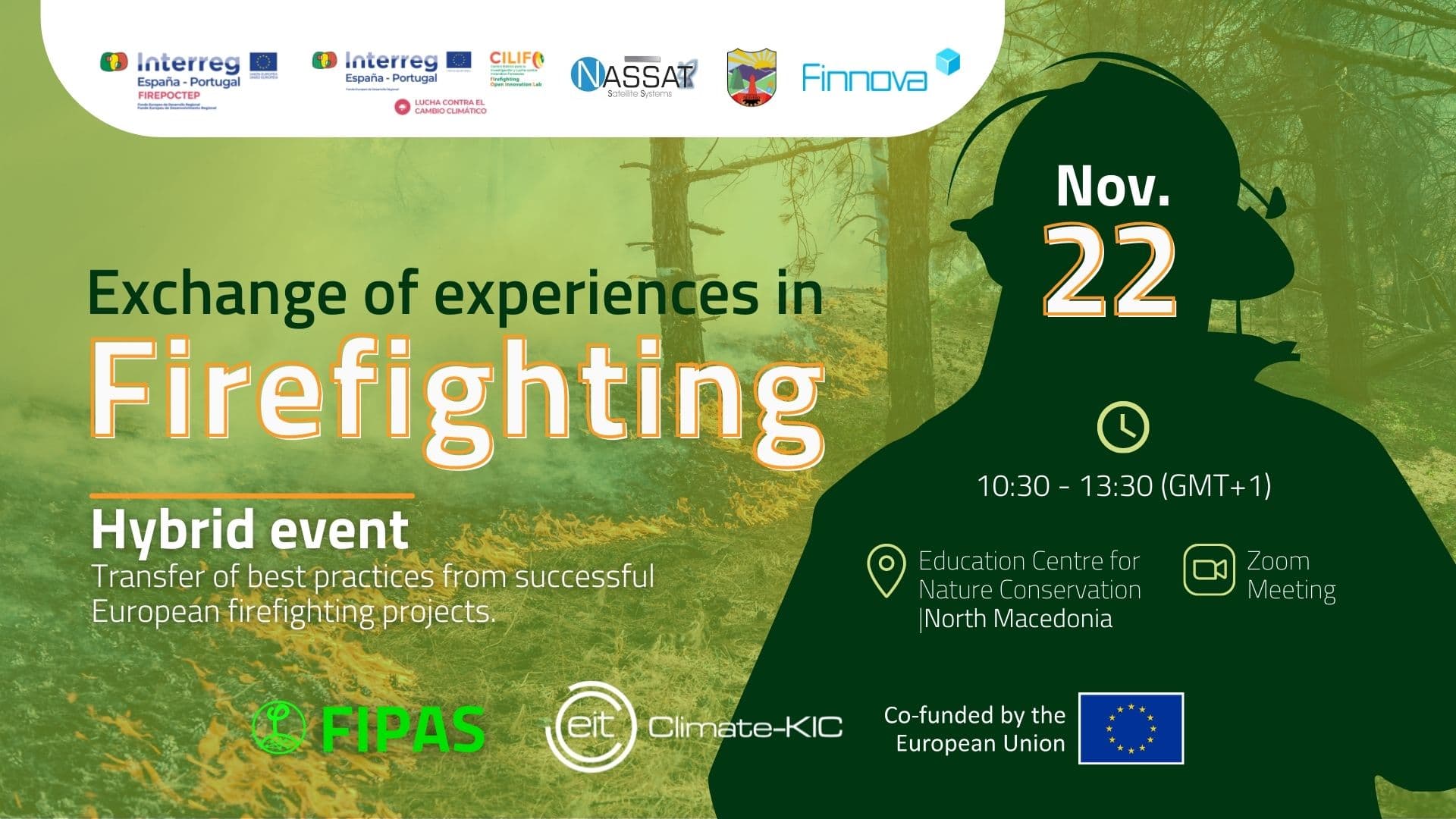 The European project FIPAS will hold an event to exchange practical and theoretical experiences in firefighting