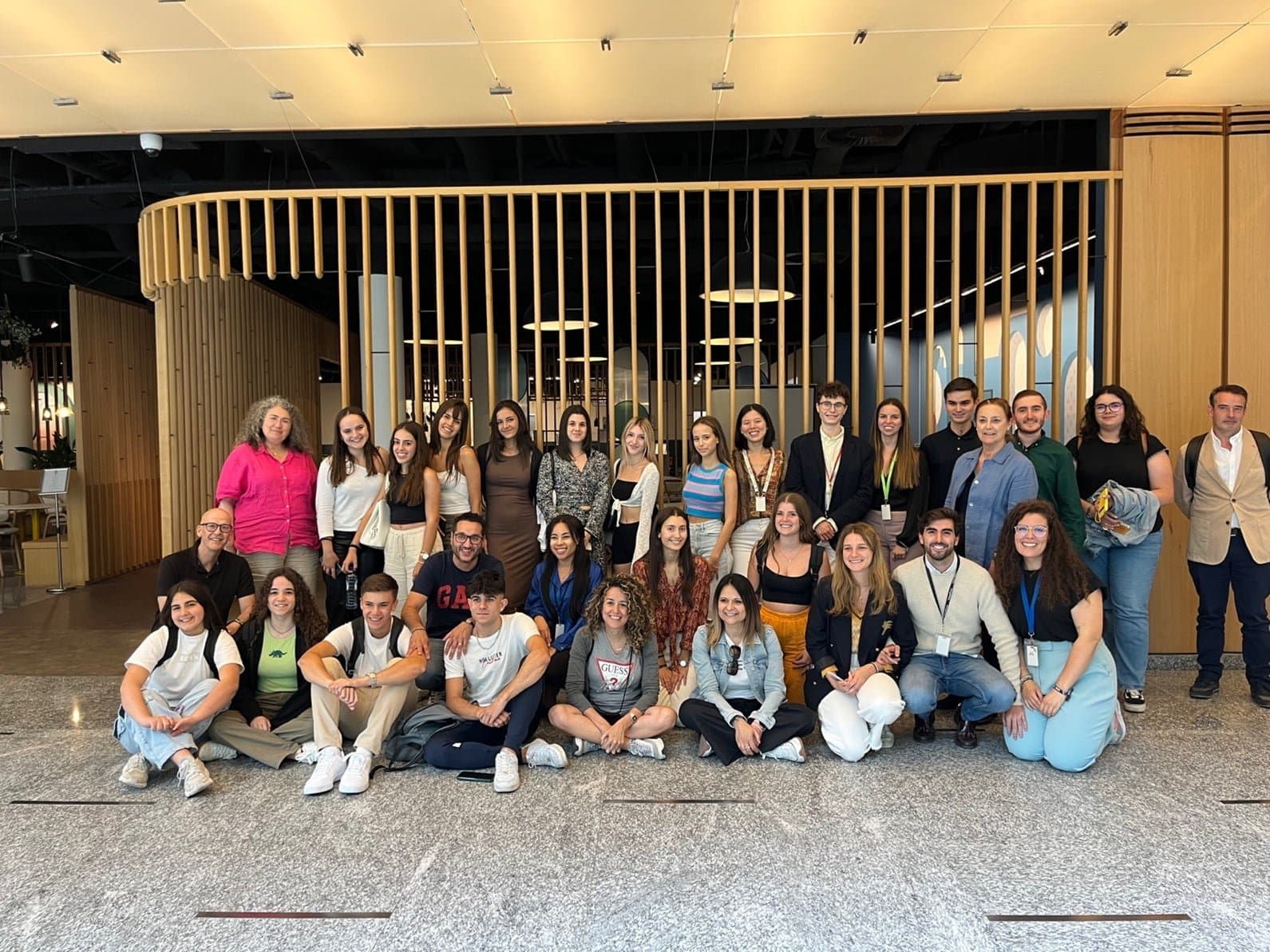Los alumnos ganadores del programa Talent Factory han visitado nuestra sede de Bruselas