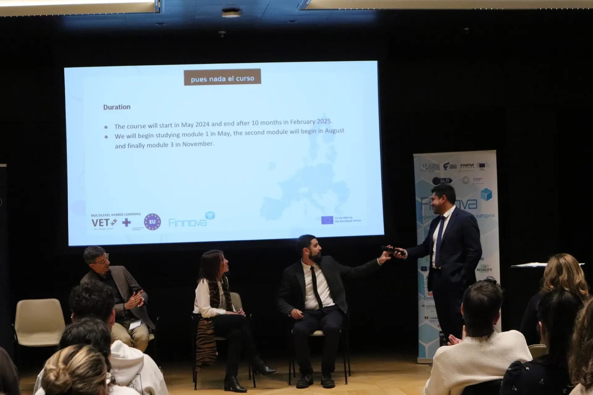 La Fundación Finnova presenta en Bruselas el proyecto educativo "MULTI LEVEL HYBRID LEARNING", una nueva metodología de formación profesional multinivel.