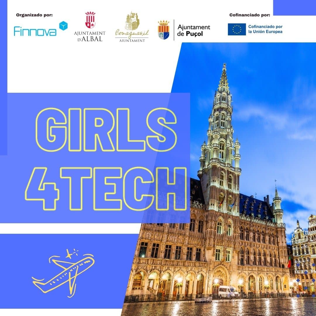 Girls4Tech ya está en Bruselas descubriendo la Unión Europa