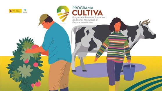 Abierto el plazo de solicitudes de estancias formativas del programaCultiva 2024