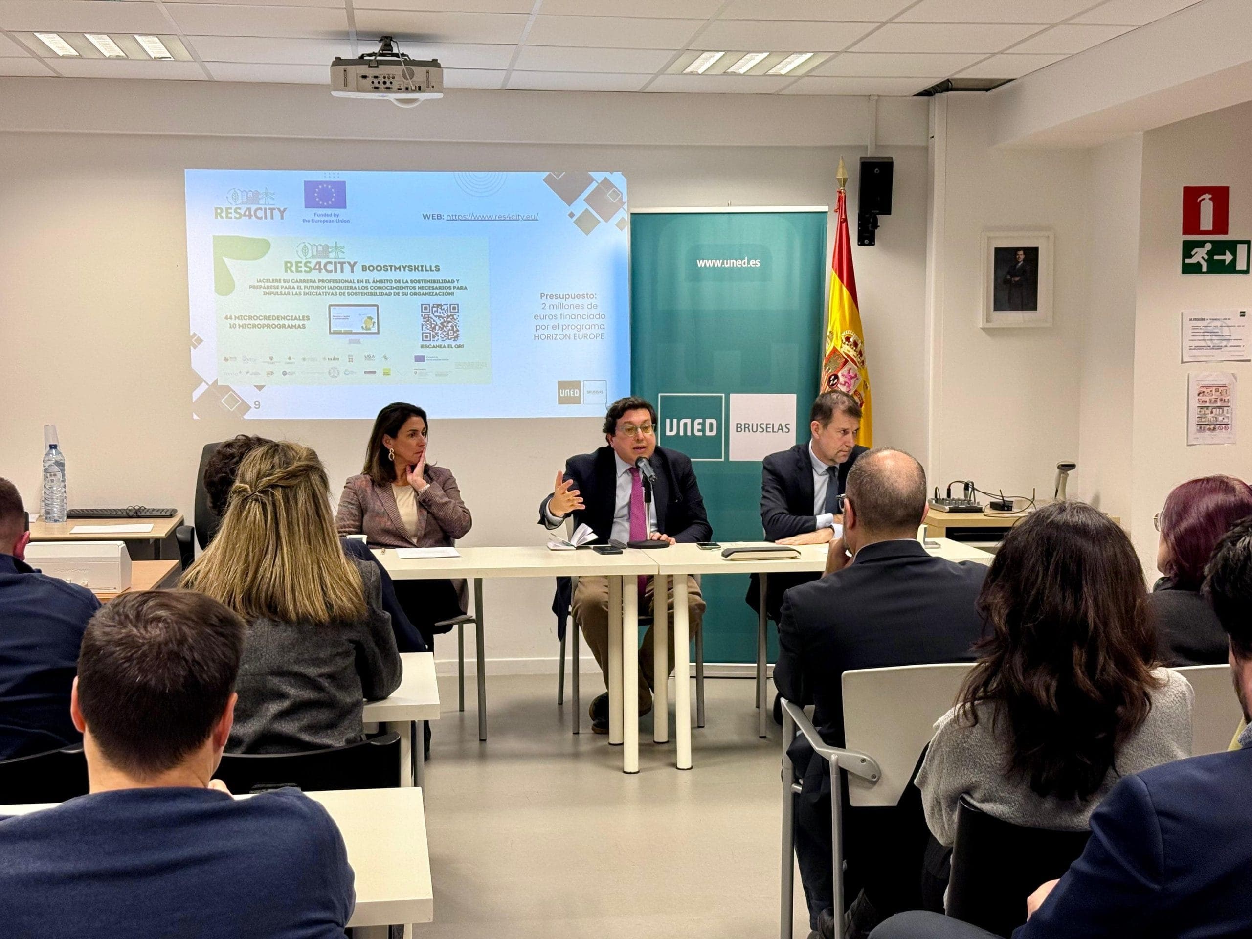 Finnova destaca la importancia de formar profesionales en acceso a fondos europeos durante la presentación del máster sobre acceso a la financiación EU de la UNED