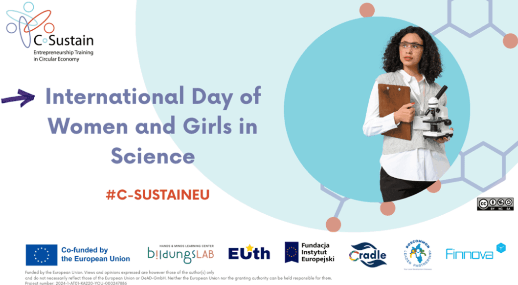 C-SUSTAIN celebrates February 11 by promoting young female talent in green innovation