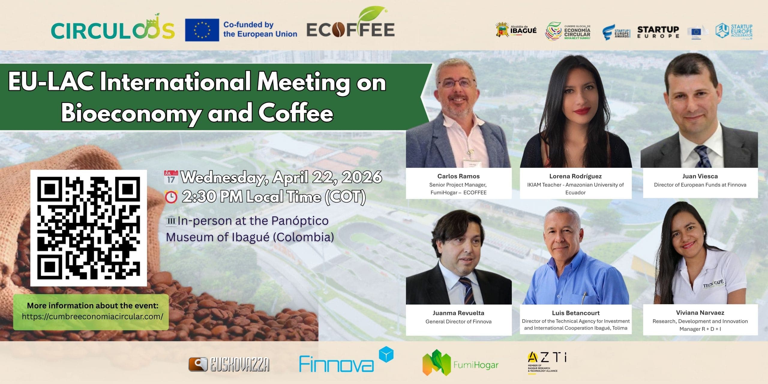 Finnova leads the bi-regional dialogue on European funding and circular agriculture in Colombia