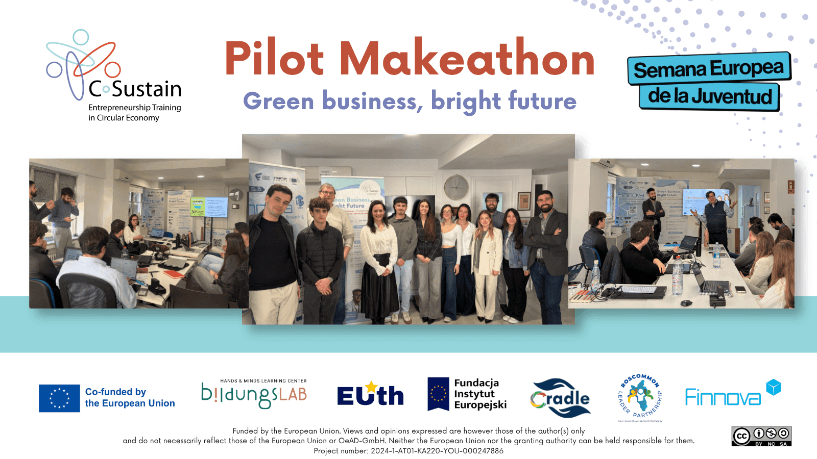 C-Sustain fosters youth training in circular economy with a makeathon in Valencia during European Youth Week 2026