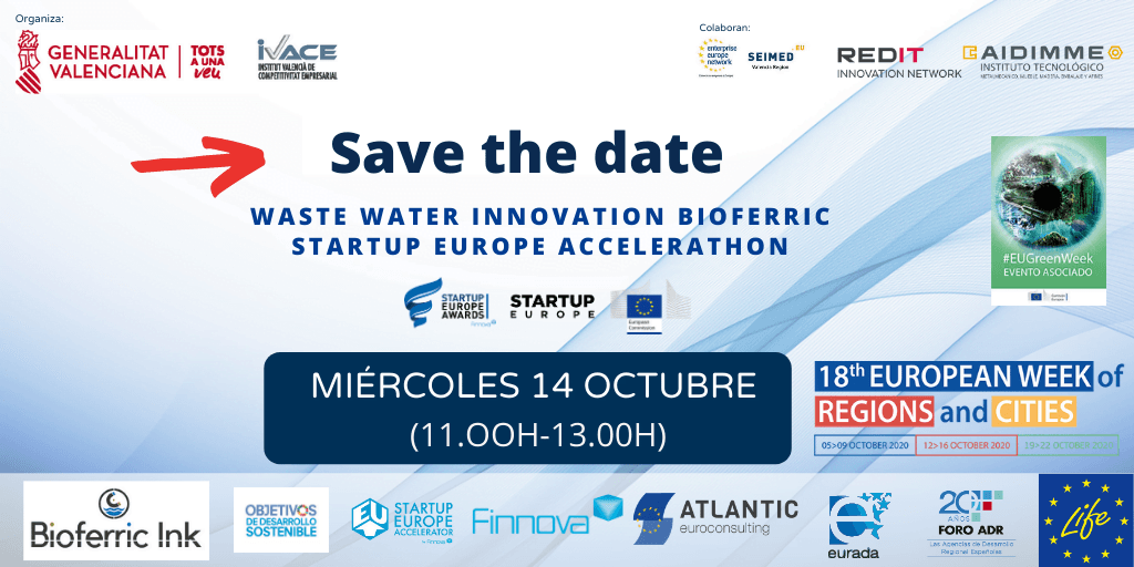 Bioferric, ganador del IVACE Water Startup Europe Accelerathon hace su presentación oficial a nivel europeo