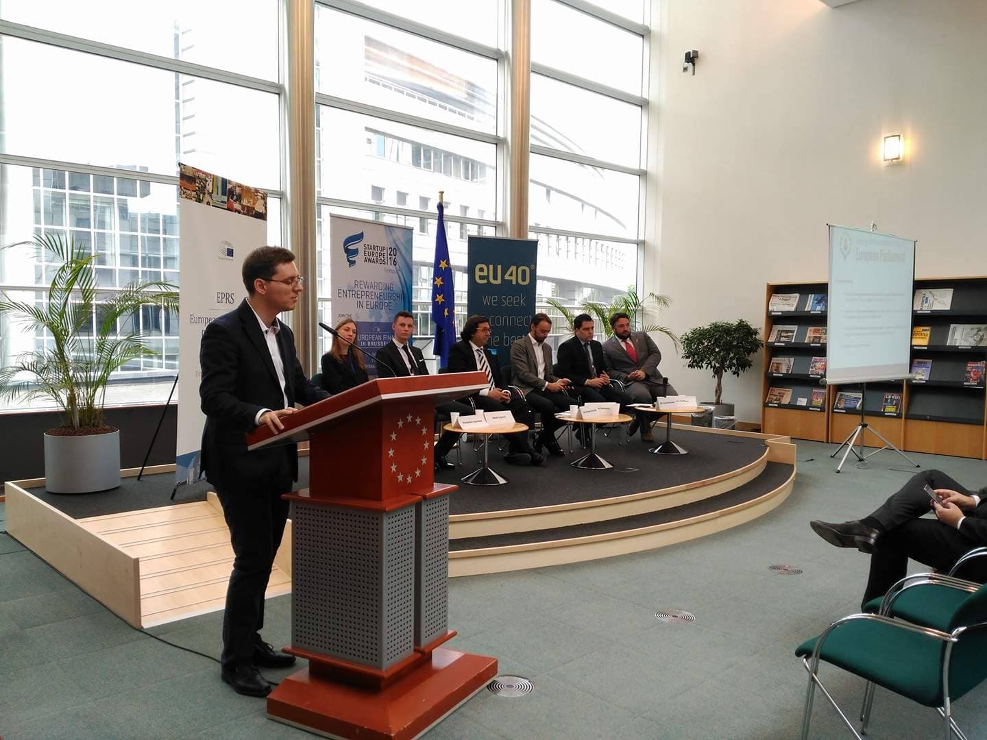 European Parliament joins the Young Entrepreneurs’ Day in Brussels/ El Parlamento Europeo se une al Día de los Jóvenes Emprendedores en Bruselas