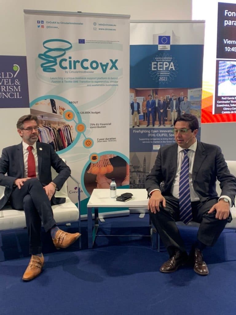 The CircularInnoBooster project has been presented at FITUR as a sustainable opportunity for hotel textile waste