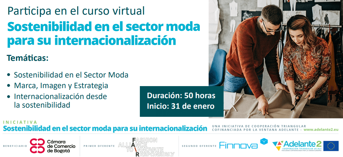 Free e-learning course on sustainability in the fashion sector for internationalisation