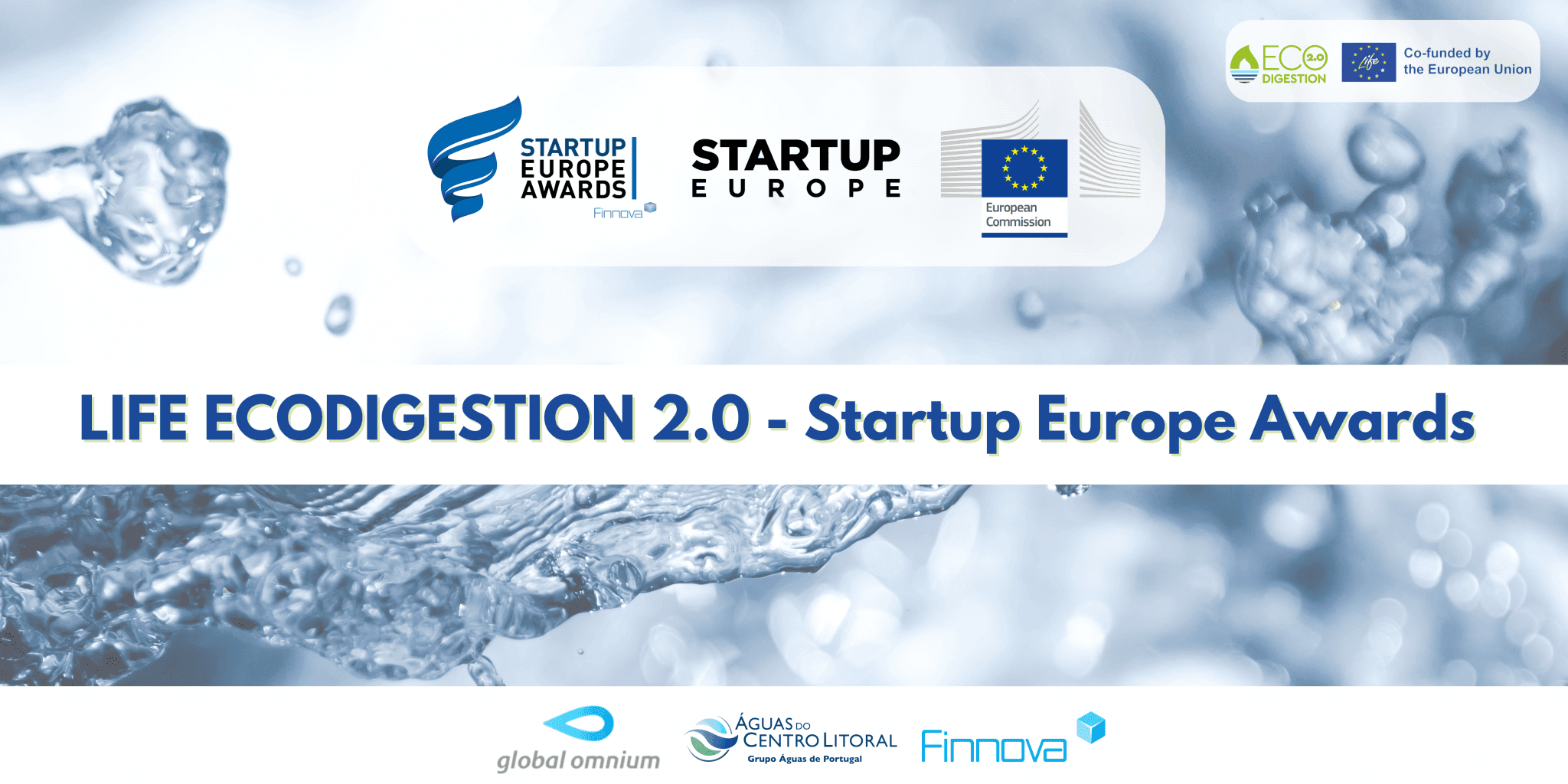 Finnova anima a las startups a presentarse a los Premios LIFE ECODIGESTIÓN 2.0 Startup Europe Awards