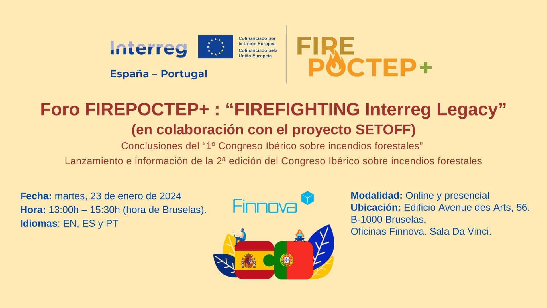El reto de la prevención y lucha contra los incendios forestales a debate en Bruselas