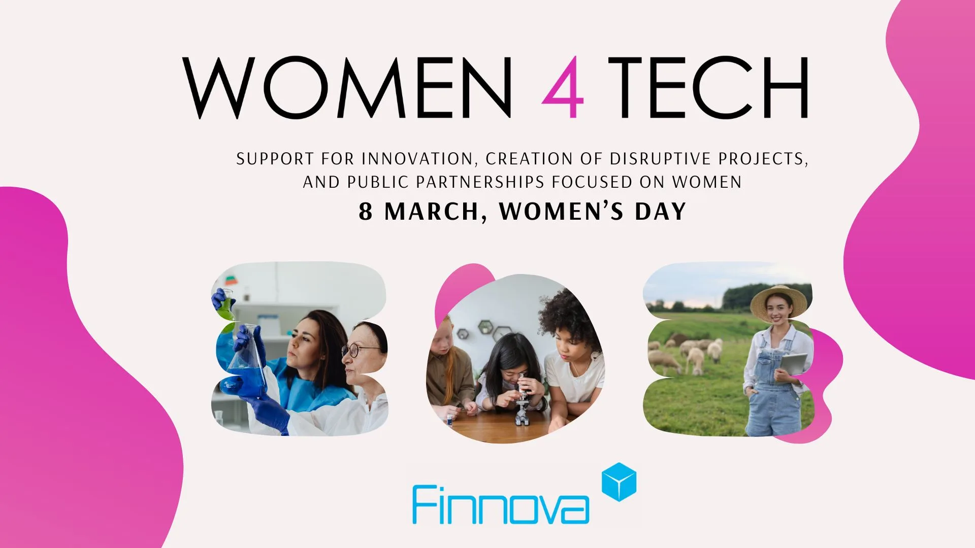 8M: Women4Tech by Finnova and the support for female entrepreneurial talent