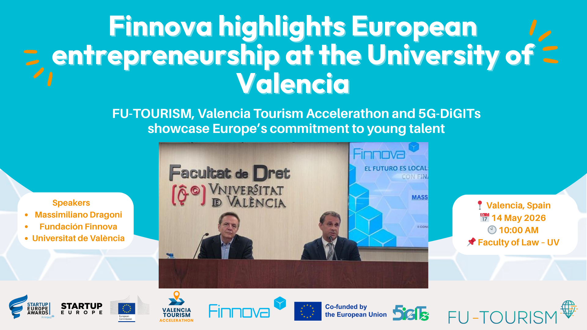 Finnova highlights European entrepreneurship and innovation at the University of Valencia