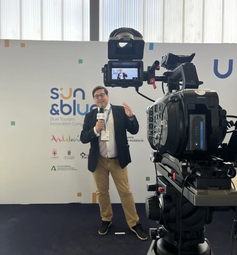 The Finnova Foundation presents the European project FU-TOURISM at the Sun&Blue Congress on blue tourism held in Almeria.