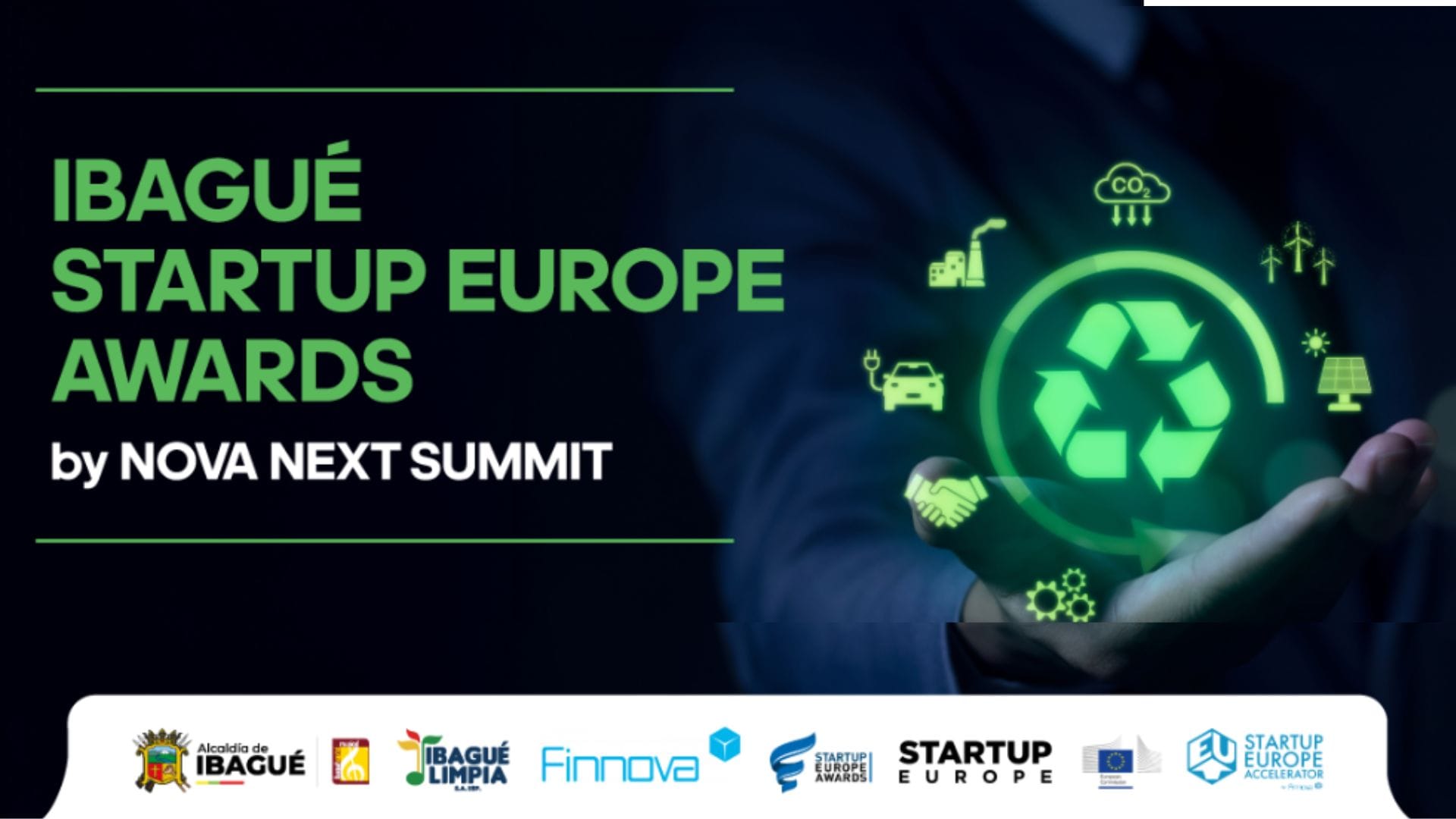 Ibagué se convierte en el epicentro de la innovación sostenible con la entrega de los Startup Europe Awards