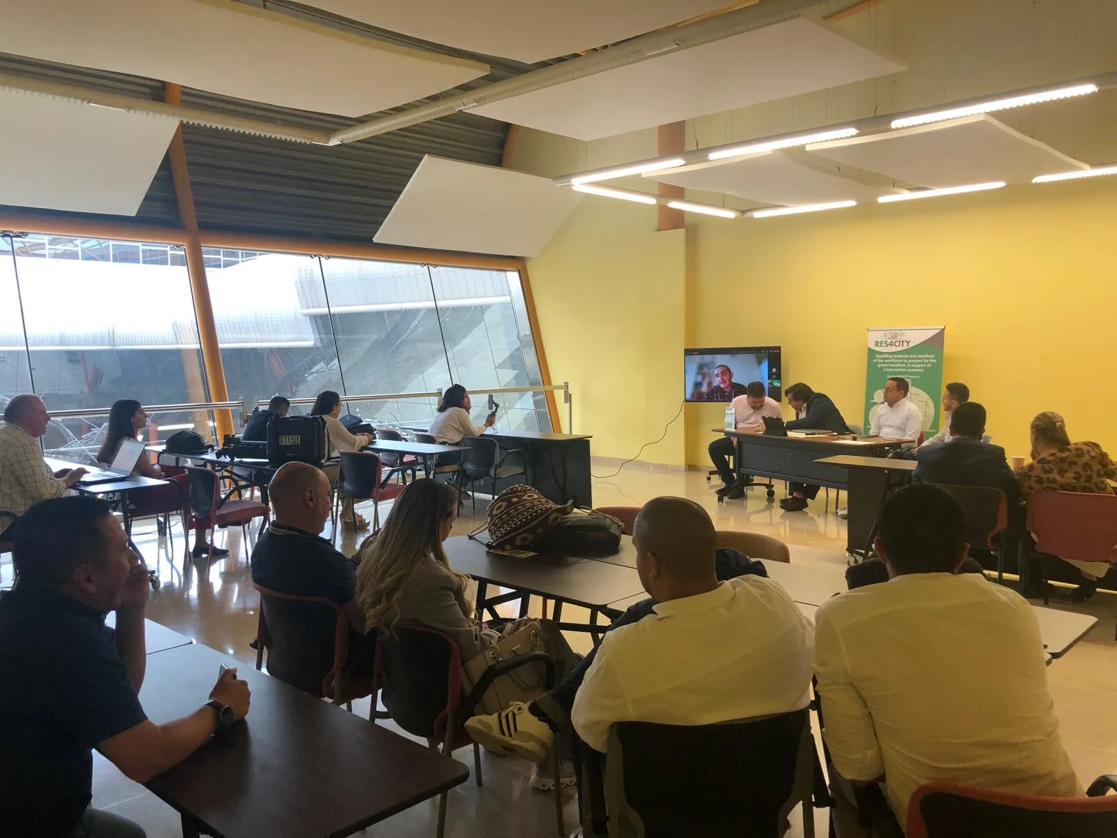 Finnova presents the RES4CITY project at the Greencities and S-Moving Fair in Malaga