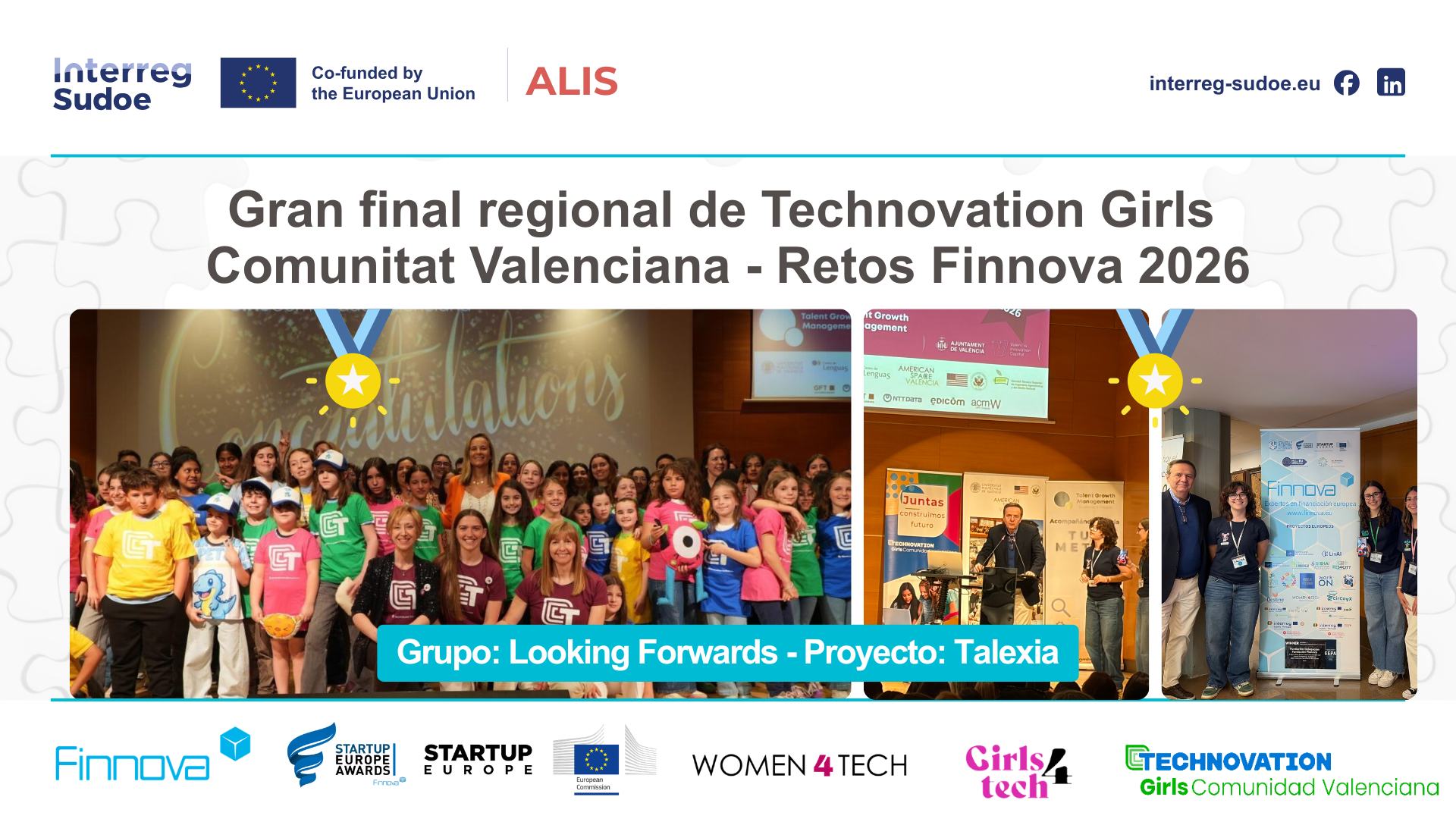 Talexia, la app para detectar la dislexia, gana el Reto ALIS en la final regional de Technovation Girls Comunitat Valenciana