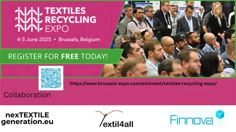 Less than 2 weeks to go to the Brussels Textiles Recycling Expo