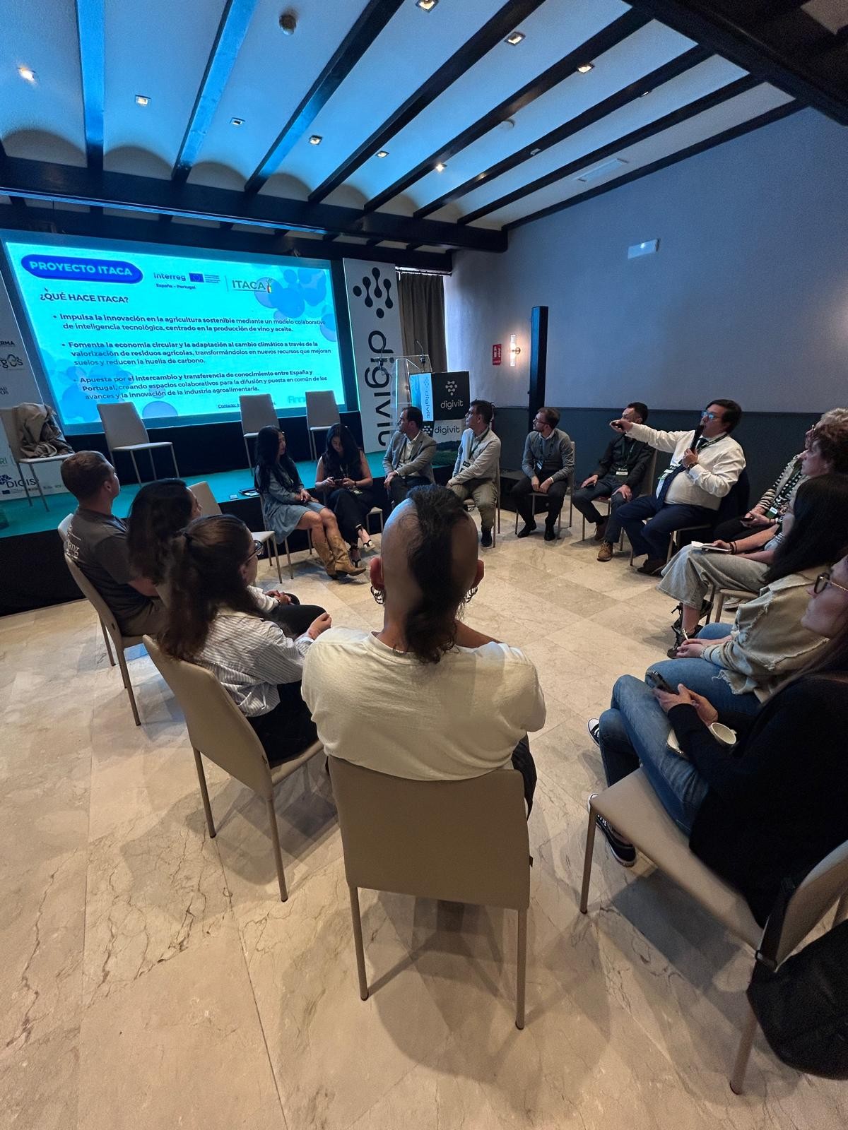El nuevo proyecto Interreg ITACA se expone como ejemplo de innovación en la feria de DIGIVIT