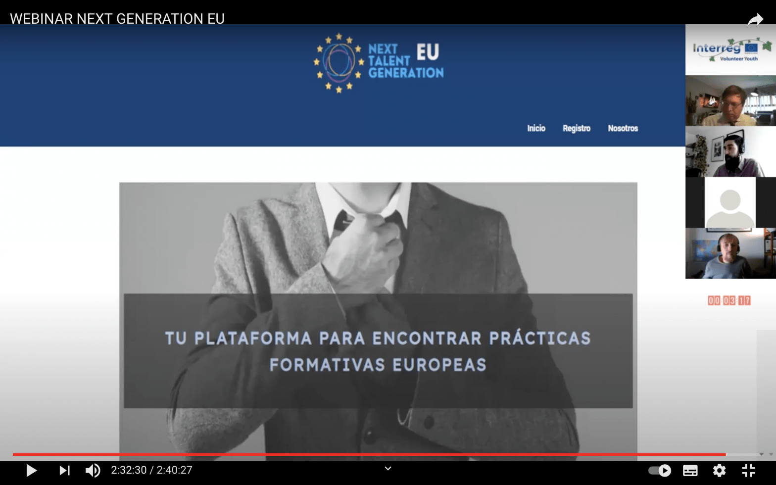 La Fundación Finnova reitera su compromiso con los jóvenes europeos tras el evento “Next Talent Generation UE: Reto COVID 19, la formación en asuntos europeos para jóvenes desplazados”