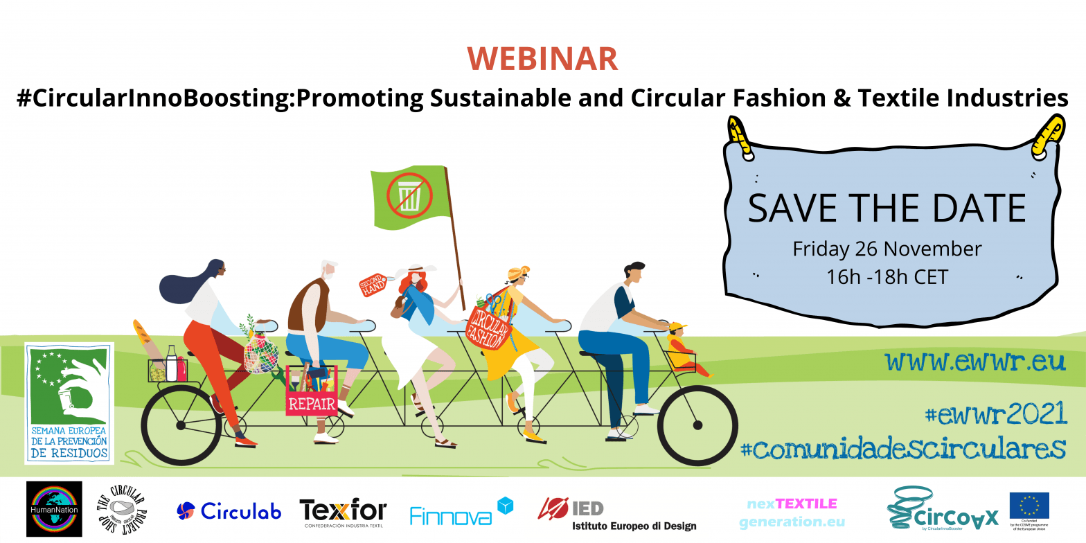 CircularInnoBooster participa en la Semana Europea de la Reducción de los Residuos