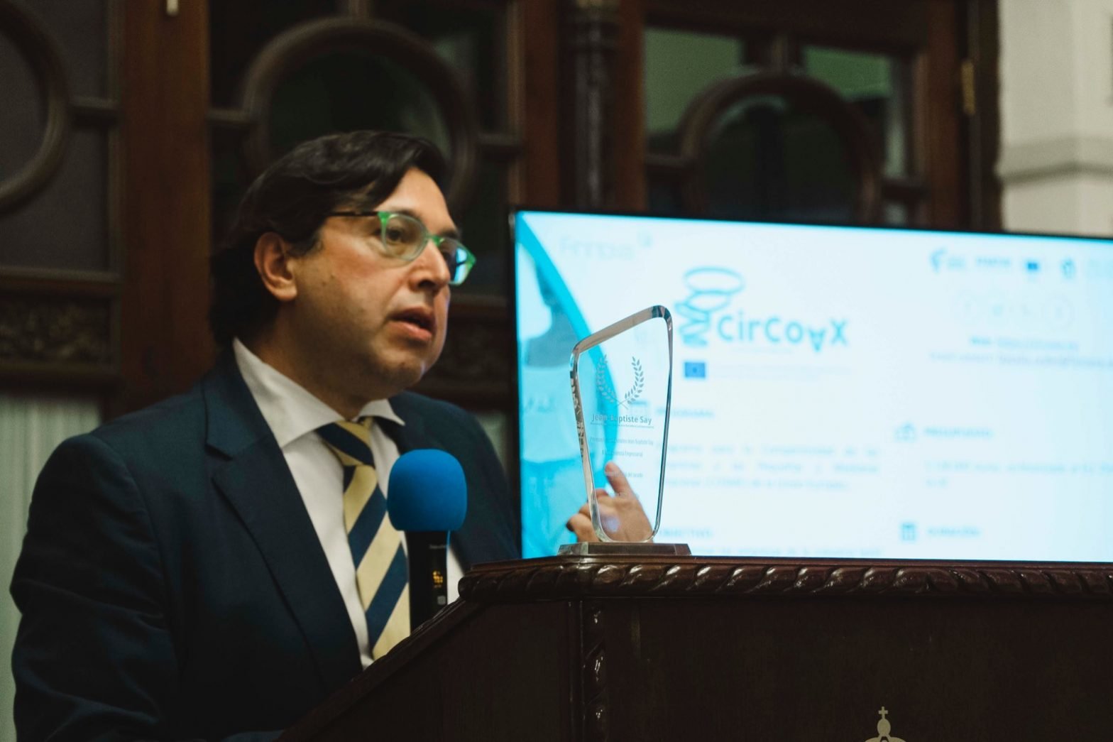 Entrega de los Premios Jean Baptiste Say: el proyecto europeo CirCoAx, mención especial por su apuesta por el fortalecimiento del emprendimiento