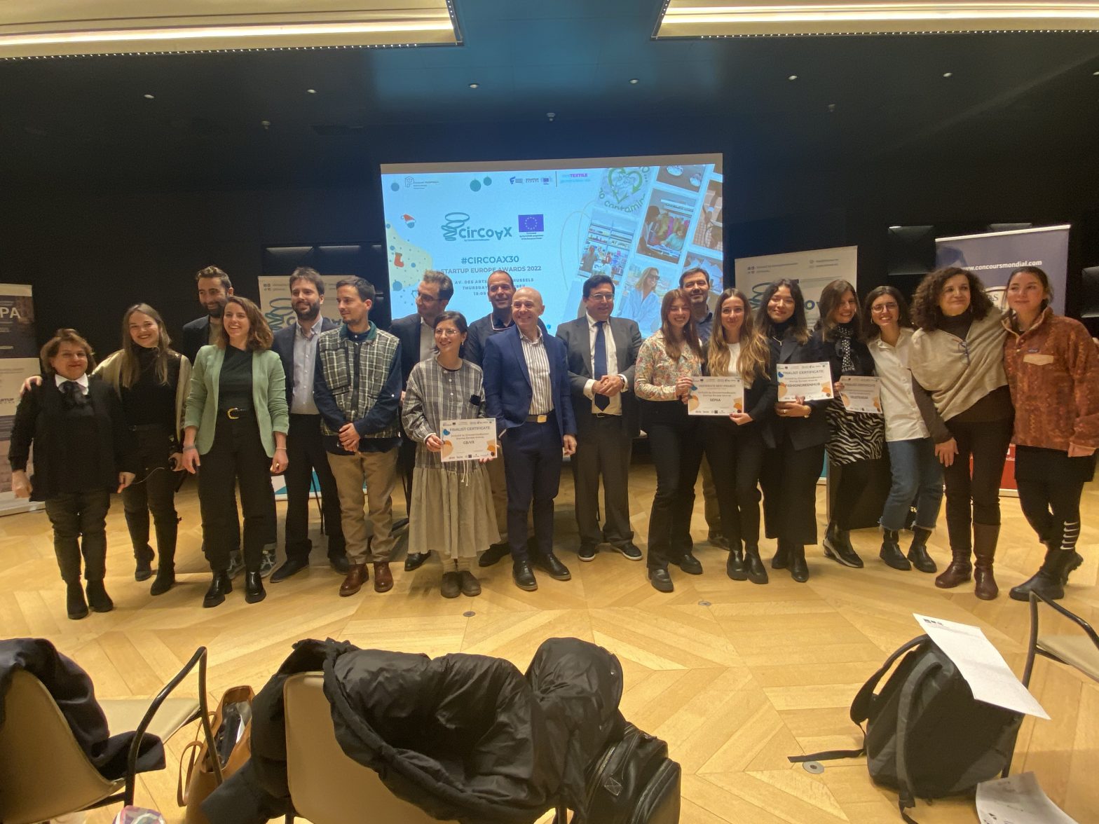 Finnova retoma con éxito la entrega presencial de premios Startup Europe Awards