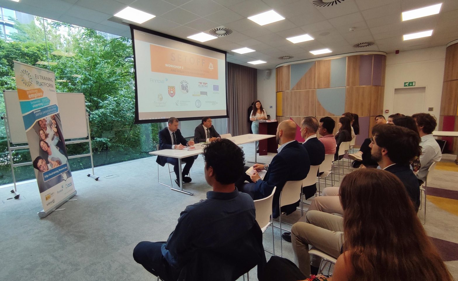 Tercer evento del proyecto europeo SETOFF en la sede de Finnova en Bruselas