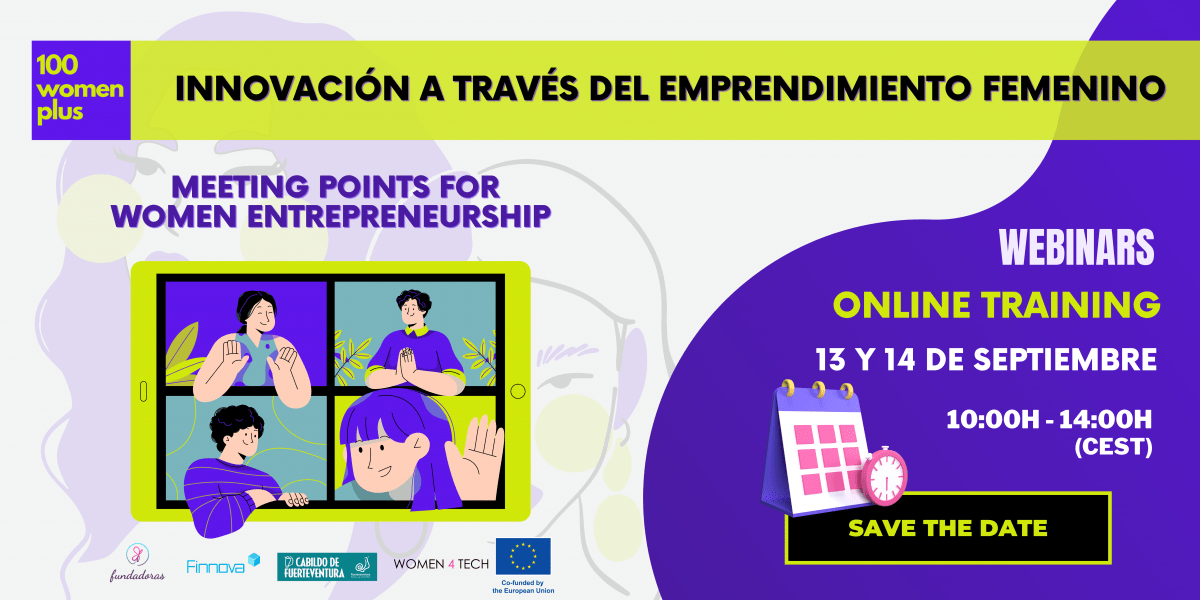 Lanzamiento del seminario online “Innovación a través del emprendimiento femenino” el 13 y 14 de septiembre