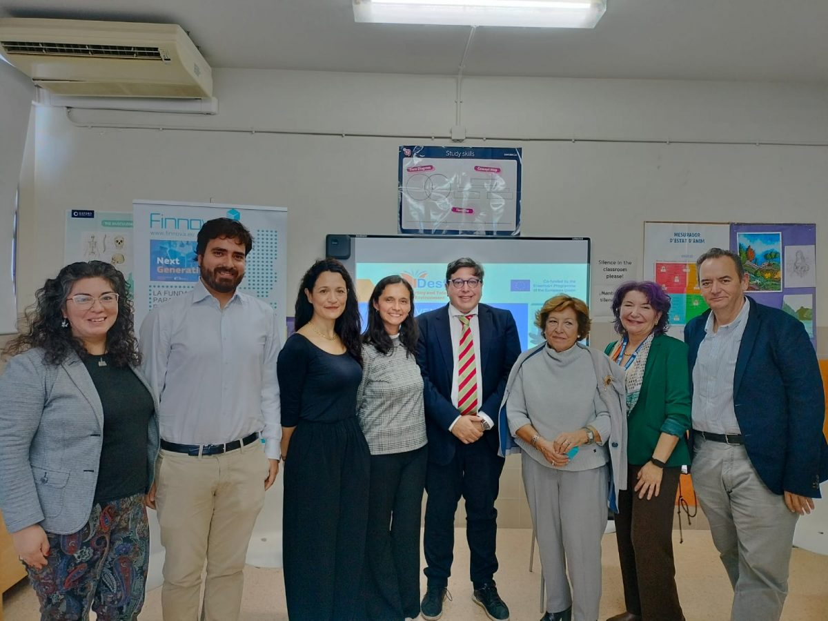 The Finnova Foundation has presented at Entrenaranjos International School the final results of the European project DESTINE