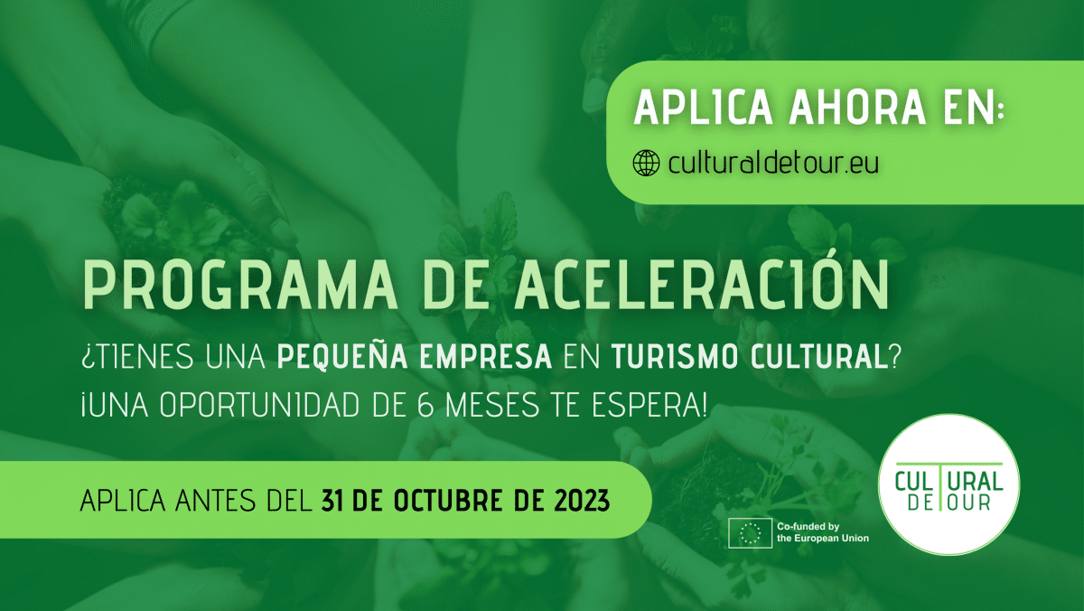 CulturalDeTour busca 30 startups para desarrollar el turismo cultural en España, Grecia y Eslovenia