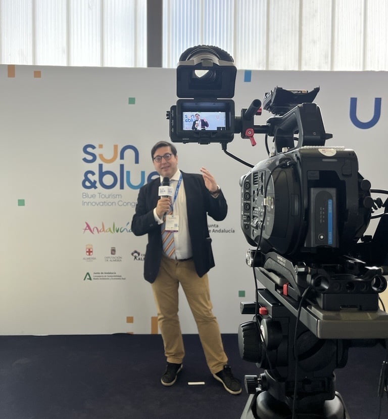 The Finnova Foundation presents the European project FU-TOURISM at the Sun&Blue Congress on blue tourism held in Almeria.