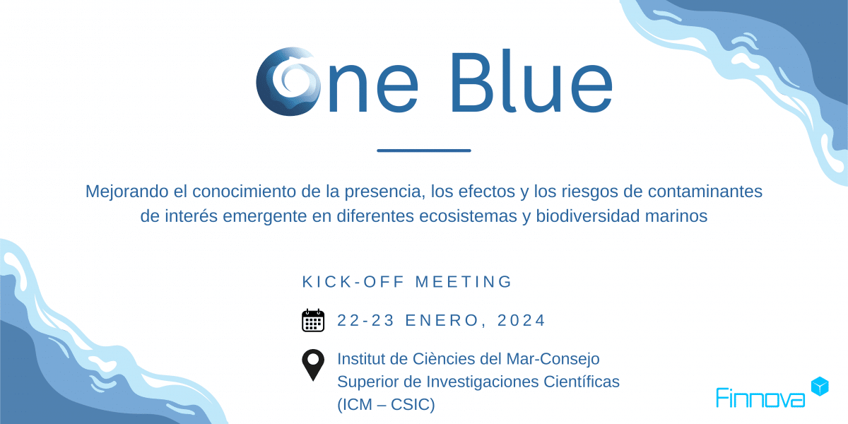 El proyecto Horizon ONE-BLUE celebrará su reunión de lanzamiento en Barcelona el próximo 22 y 23 de enero