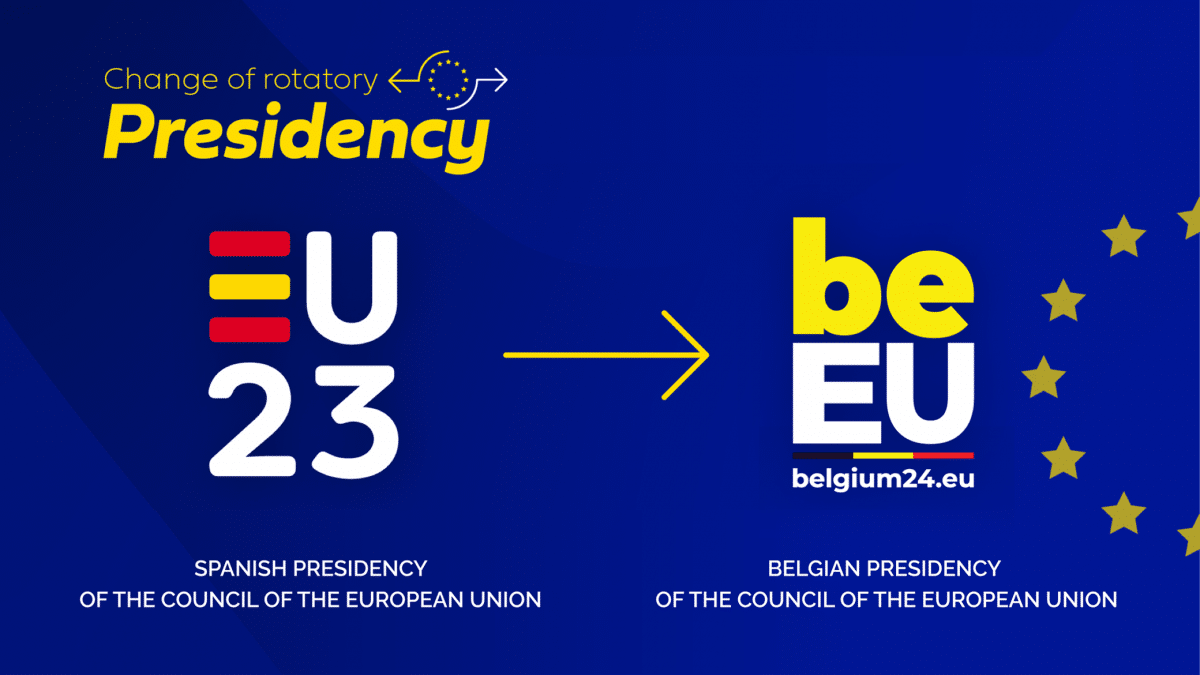 Belgium takes over the Presidency of the Council of the European Union from Spain