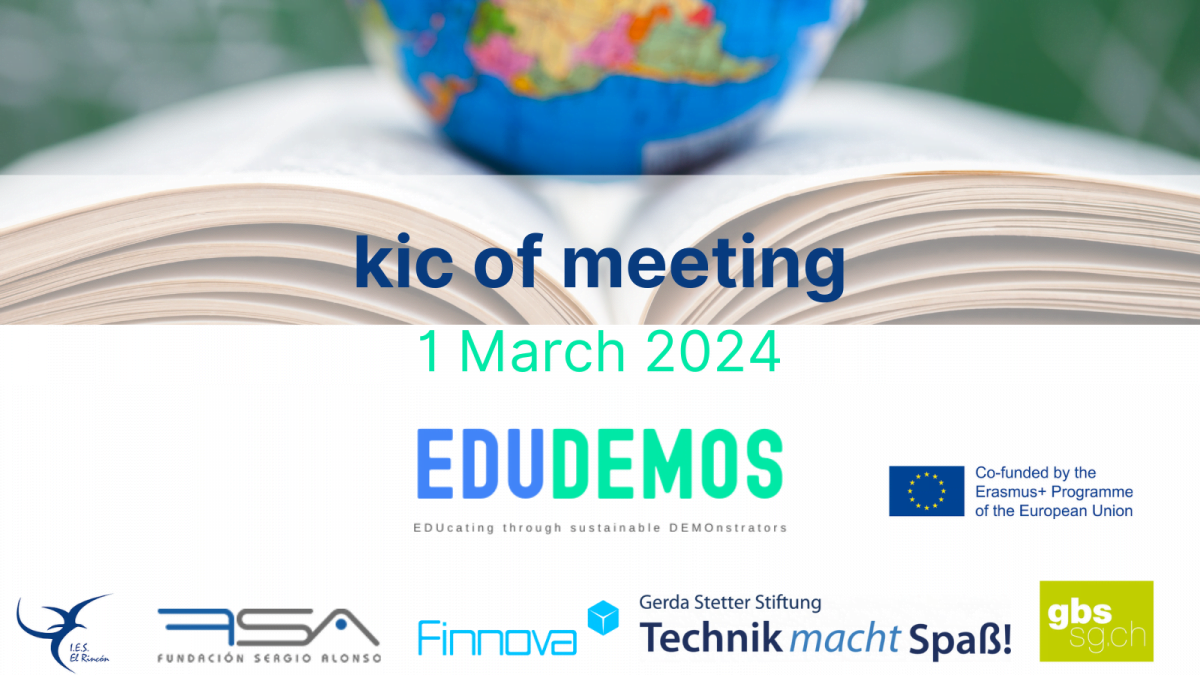 Finnova participa en el evento de lanzamiento del proyecto europeo EDUDEMOS para fomentar las habilidades digitales en favor del Medio Ambiente