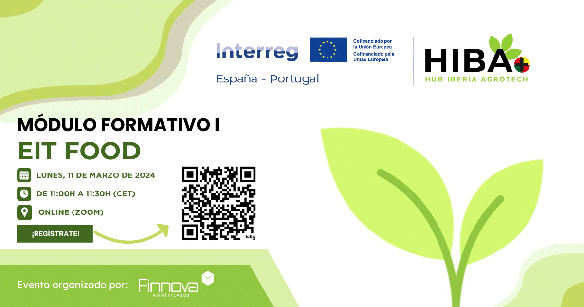 Finnova organiza un módulo formativo enfocado al sector agroalimentario en el marco del proyecto HIBA+