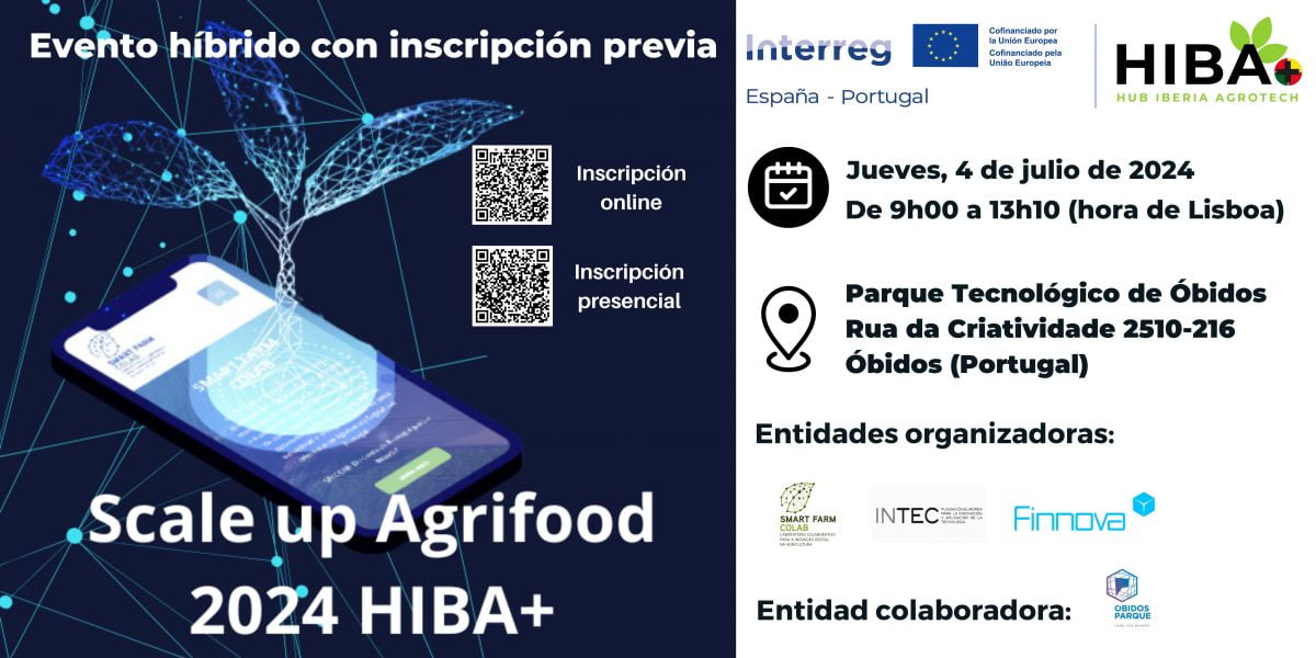 Emprendedores, empresarios y expertos del sector agroalimentario se reunirán en el municipio portugués de Óbidos para promover la digitalización y modernización del sector