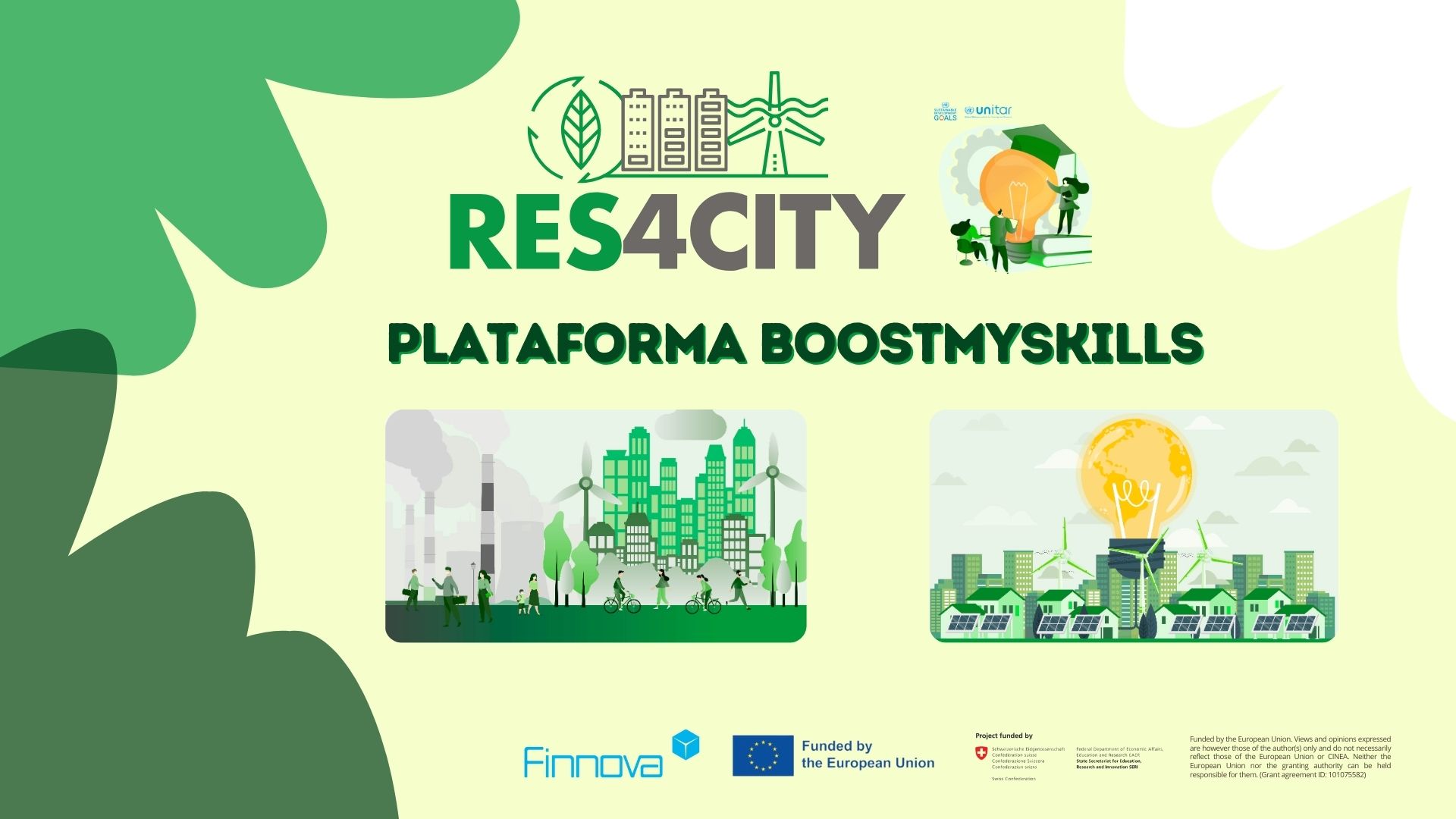 RES4CITY lanza su serie de microprogramas y microcréditos para formar a la población activa en transición verde