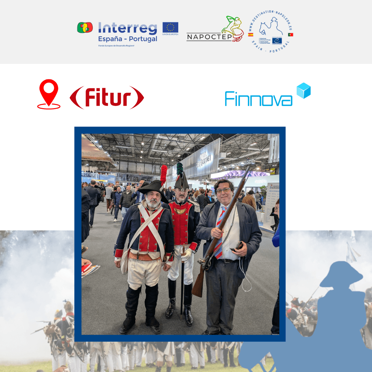 El proyecto europeo Interreg POCTEP NAPOCTEP, presente en FITUR